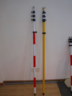 5m Surveying Prism Poles for Total Station